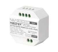 LIGHTEU®, Milight Miboxer Zigbee3.0 et variateur Triac Push AC 100-240 V 2,4 GHz pour lampes et projecteurs à intensité variable, TRI-C1ZR