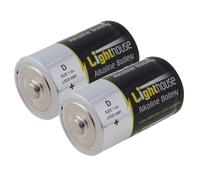 Lighthouse Torches L/HBATD Piles Alcalines D (Lot de 2)