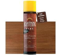 Lightning Cire d'entretien encaustique meuble et bois - Baume - Nourrit et fait briller - Aérosol - 400 ml