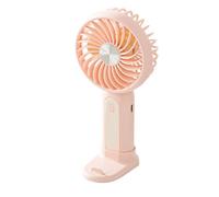 Lightwe Mini ventilateur de refroidissement rechargeable à la main, compact et portable Airflow Tool | Réglables Speed Wind Settings, Office Bedroom Camping Exercise Use, Pocket Size Ventilation