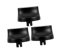 LIGIGWASH 3 Boutons de Commande pour Minuterie Mécanique Universels en Plastique Noir, Contrôle Précis du Temps, Compatibles Four et Cuiseur à Riz, Cuisine, Hôtel ou Cafétéria
