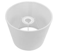 LIGIGWASH Abat-jour en Tissu Blanc Design Simple et Résistant à L'usure Douille E27 E14 pour Lampe de Table pour Lampe de Bureau ou Salon