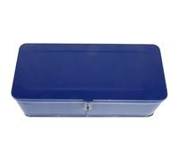 LIGIGWASH Bleu Boîte à Outils Grosse Capacité, en Métal pour Voiture | Fer Épais, Rangement Pratique et Protection Fiable, Organise Facilement Vos Essentiels en Déplacement