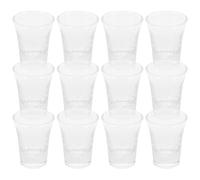 LIGIGWASH Gobelets de Première Communion en Verre, Lot 24 Pièces 15ml | Coupes Religieuses Élégantes, Usage Église et Cérémonies, Réutilisables, Faciles à Nettoyer, Format Portable