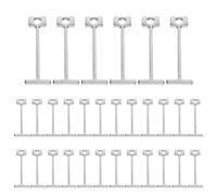 LIGIGWASH Lot de 100pcs Écarteur Métallique Aiguille de 1,5mm pour Nivellement et Fixation Carrelage Assurant la Planéité des Sols et Salons