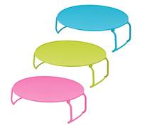 LIGIGWASH Lot De 3 Plateaux Vapeur Pliables Pour Micro-ondes, Étagères Multifonctions En Pp, Maniques Isolantes Thermiques, Accessoire La Cuisine Maison, Rangement Et Cuisson Pratique