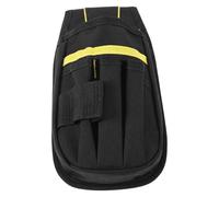 LIGIGWASH Pochette à Outils Compacte en Tissu Oxford, Sacoche à Outils d’Entretien Multifonction Noire, pour Travaux de Covering Automobile et Utilisation Professionnelle