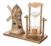 LIGIGWASH Sablier Décoratif Phare Vintage en Verre et Plastique
