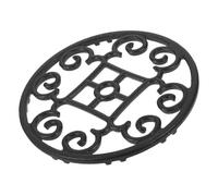 LIGIGWASH Support Gazinière Fer Robuste Anneau Wok Antidérapant pour Petite Casserole Accessoire Stable pour Plaque de Cuisson à Gaz Protège Plan de Travail et Répartit la Chaleur