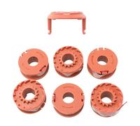 Ligne de Bobine Coupe-Bordure WA0010, 6 Paquets, pour Worx, Ficelle, Mauvaises Herbes, mangeur Pièces de Rechange