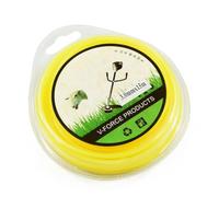 Ligne de Coupe-bordures Ronde en Nylon Jaune, Rouleau Long | Gazon, Usage Modèles Essence, Électriques et Batterie, Faible Bruit, Solide, Distributeur Mural