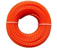 Ligne De Coupe En Nylon En Spirale Carrée, 2.4/2.7/3.0/3.5/4.0mm X 100M, For Débroussailleuse, Pièce De Rechange For Tondeuse À Gazon(2.7mm,100m)