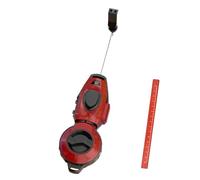 Ligne de craie - Outil de précision automatique rétractable avec marqueur, support de ligne de craie - pour menuisier, menuiserie, toiture, cloison sèche, bois