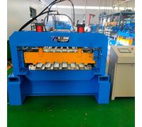 Ligne de production de panneau de toit Machine de formage de feuilles de | Machine de formage de panneaux de toit en métal | Machine de formage de rouleaux à grande vitesse - Machine de formage de