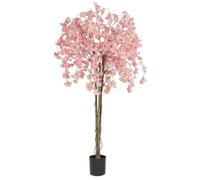 Arbre Artificiel Cerisier Japonais Artificiel Rose 180cm Ligne Déco Faux Cerisier Japonais Décoration Intérieur Maison Abri Extérieur Jardin A l'Unité