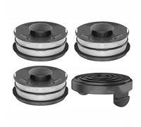 Ligne et couvercle pour débroussailleuse, bobine + capuchon pour débroussailleuse pour Einhell GC-ET 4530 3405685, bobines de rechange et recharges de fil