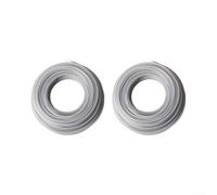 Ligne Fil Métal 4mm pour robuste Pour Herbes Denses Ligne Fil | Acier renforcé, diamètre 4mm, anti-cassure, pour herbes tenaces, longue durée de vie