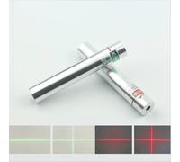 Ligne Portable vert/rouge/Module Laser focalisable croisé 532nm 650nm lumière de positionnement lumineuse chargement USB 650nm Cross