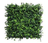 LIGUORO SHOP Panneau de plantes artificielles murales, haies synthétiques 3D, résistant aux rayons UV, pour intérieur et extérieur, 50 x 50 cm - 50 x 100 cm et 100 x 100 cm (LEAFY 50 x 50 cm)