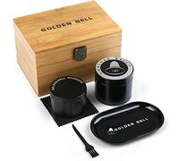 LIHAO Coffret Cadeau Grinder Moulin à Herbe,Design Élégant et Efficace - Idée Cadeau Idéale pour Amateurs avec Plateau Pot de Rangement Cadeau Noël Saint-Valentin Anniversaire