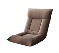 Lijiaxiuyc-101 Fauteuil Poire Canapé Paresseux, Chaise Longue inclinable et Coussin de Dossier Pliant for Balcon Siège modulable(Grigio)