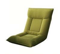 Lijiaxiuyc-101 Fauteuil Poire Canapé Paresseux, Chaise Longue inclinable et Coussin de Dossier Pliant for Balcon Siège modulable(Green)