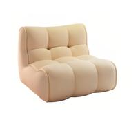 Lijiaxiuyc-101 Fauteuil Poire Canapé Paresseux, Chaise Longue inclinable, for Chambre à Coucher, Balcon et Tatami Siège modulable(Blanc)