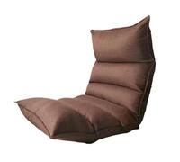 Lijiaxiuyc-101 Fauteuil Poire Fauteuil inclinable Tatami Pliable for Petit Appartement, dortoir, Chambre à Coucher, Balcon, Sieste Siège modulable(Bruin)