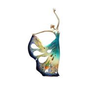 Lijiaxiuyc-101 Sculpture de Table Copper Ornaments Modern Creative Home Living Room Decoration Light Luxury Gift(Blue)