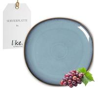 like. by Villeroy & Boch Lave glacé plat à servir 32 x 32 x 2,5 cm