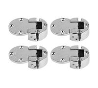 LIKERAINY 90 Degré Charnière de Rabat 30mm pour Couvercle Charnières de Meubles Ferrure Pliable de Porte Pliante Charnière à Onglet pour Portes de Placard Cuisine Invisible Lot de 4