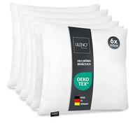LILENO HOME Coussin en microfibre 45 x 45 cm, lavable jusqu'à 95 degrés, fermeture éclair, coussin de lit ou coussin décoratif, coussin de canapé