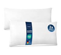 LILENO HOME Lot de 2 de garnissage d'oreiller 40x80 cm - Coussin intérieur Lavable à 40°C adapté aux allergiques - Garnissage en Polyester comme Coussin de canapé, Coussin Cocktail et Oreiller