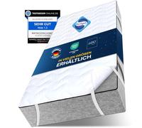 LILENO HOME Protège-matelas 120 x 200 cm - Surmatelas respirant et lavable - Protège-matelas extra doux comme housse de matelas et protège-matelas pour surmatelas, lit à sommier tapissier et comme
