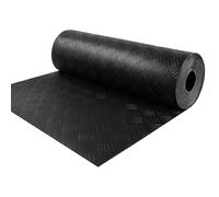 LILENO HOME Tapis en caoutchouc à picots en vente au mètre 900x100 cm (2 x 4,5m) - Tapis en caoutchouc à picots (3mm) pour atelier, tapis antidérapant, support de table de travail et tapis de sol