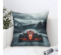 LILIlaobiao Housses De Coussin Ferrarii Racing, Formulaone Design Housse De Coussin en 50x50cm Doux pour Canapé De Jardin, Canapé, Lit - Taies d'oreiller Décoratives