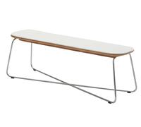 Lilium Banc Benche Cushion Coussin d'assise extérieur Skagerak by Fritz Hansen Blanc - FRITZ HANSEN 1961020