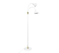 Lilje Lampadaire Blanc/ Laiton