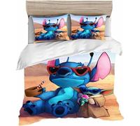 Lilo & Stitch Parure De Lit Pour Adolescents Stitch Bedding D Anime Cartoon Ensemble De Literie Pour Enfants (, X Cm)