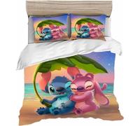 Lilo & Stitch Parure De Lit Pour Adolescents Stitch Bedding D Anime Cartoon Ensemble De Literie Pour Enfants (, X Cm)