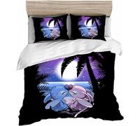 Lilo & Stitch Parure De Lit Pour Adolescents Stitch Bedding D Anime Cartoon Ensemble De Literie Pour Enfants (, X Cm)