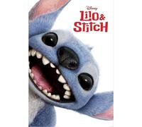 Lilo & Stitch Stitch Indifférent Poster Multicolore Papier