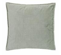 Créateur d'intérieur - Coussin Déhoussable "Lilou" 55x55cm Vert Céladon