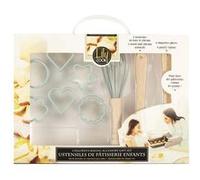 Lily Cook - Coffret ustensiles à patisserie pour enfants Gris G