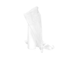 Lily cook Lot de 50 Poches à Douilles Jetables Dresser et Garnir Blanc | Plastique, lot de 50 poches à douilles jetables, 28 cm, dresser et garnir, pâtisserie, blanc
