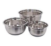Lily Cook - Set de 3 bols à pâtisserie en inox NC G
