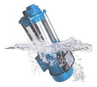 Lilyeriy Pompe centrifuge de jardin en acier inoxydable - 1300 W/2200 W/2500 W - 4000 l/h - Hauteur de refoulement de 98 à 110 m - Pression de 9,8 à 11 bar - Pour maison et jardin - Contrôle de