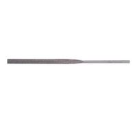 Lime à aiguille diamantée, Long. : 140 mm, Forme plat, Dimension 5,5 x 1,6 mm