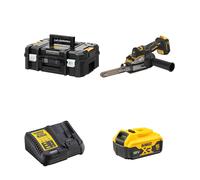 Lime à bande 18V DCM200NT + 1 batterie 18V 5 Ah + 1 chargeur DCB1104-QW DEWALT