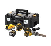 Lime à bande DEWALT XR 18V - 2 batteries 1.7Ah Powerstack + chargeur + coffret - DCM200E2T-QW